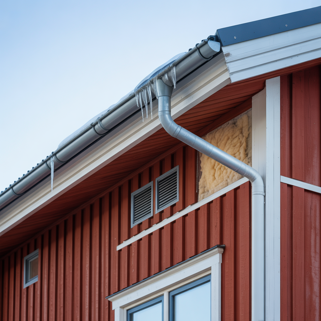 takfotsventilation dimensionering montering och vanliga fel