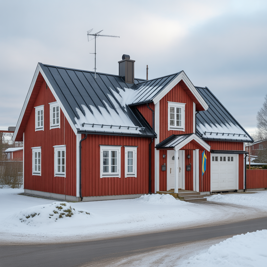 snorasskydd pa villatak krav placering och kostnad